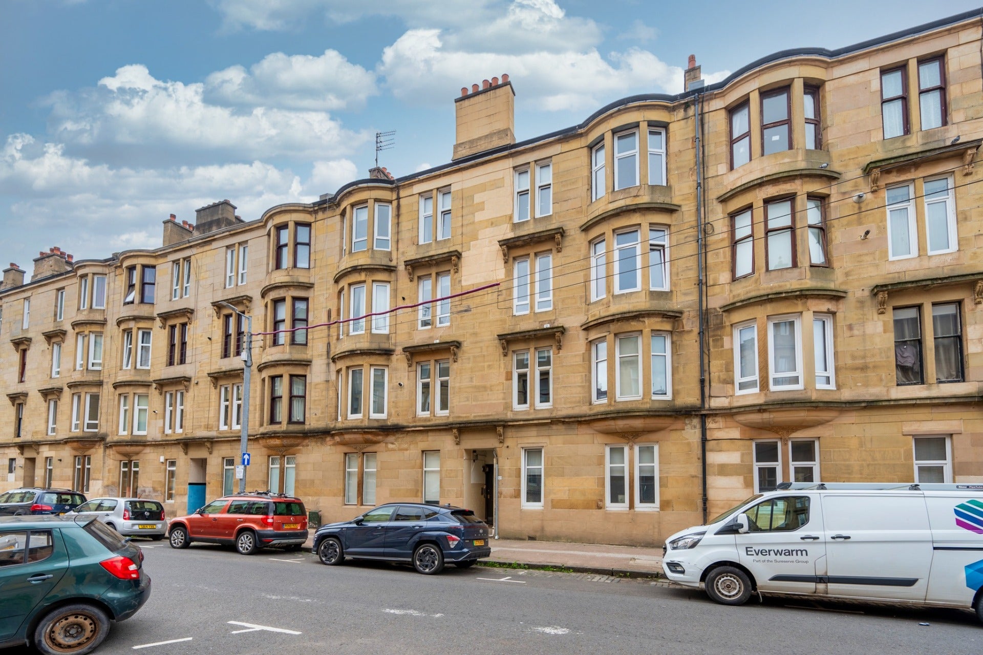 Flat Gardner Street in Glasgow