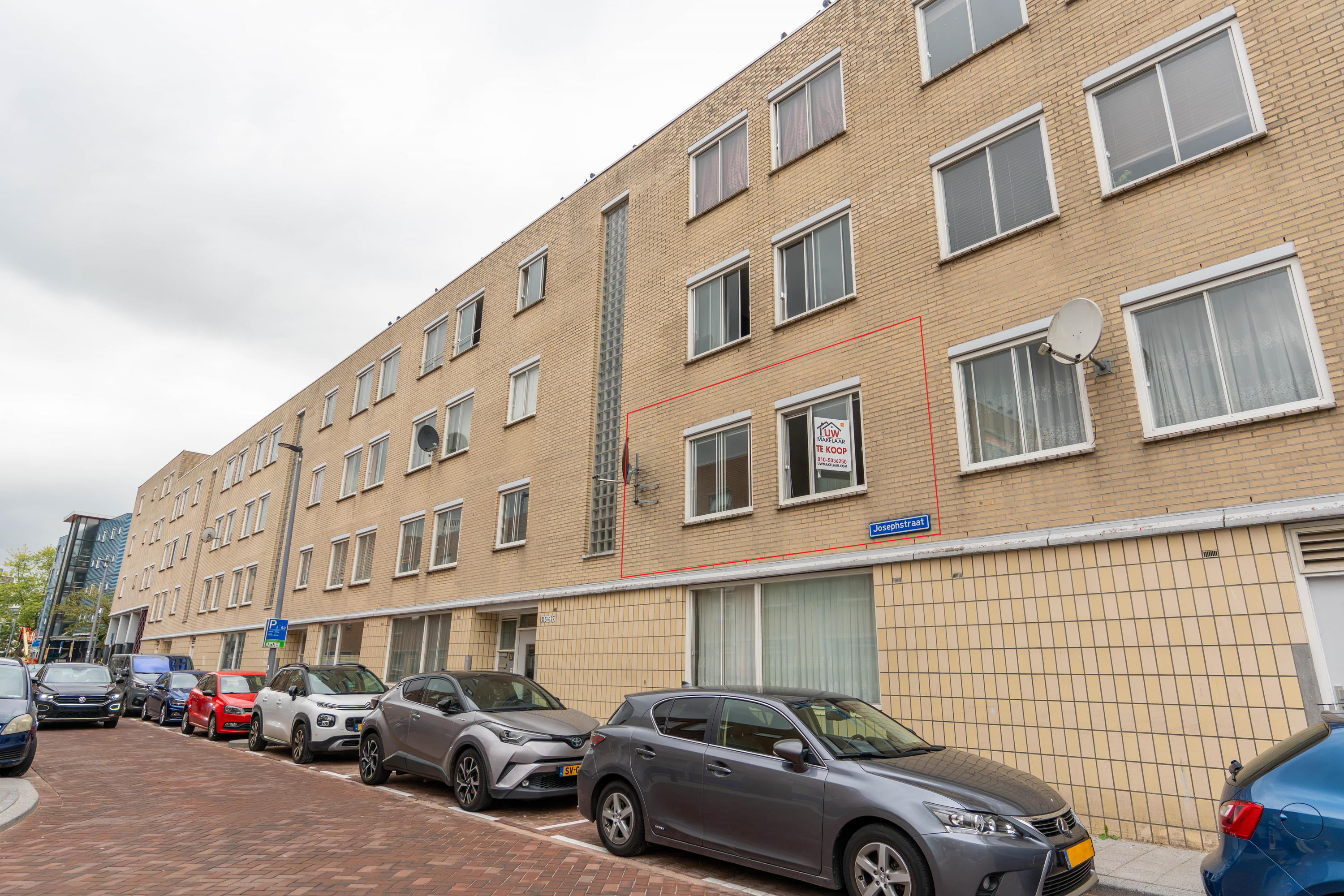 Appartement Josephstraat 117 in Rotterdam