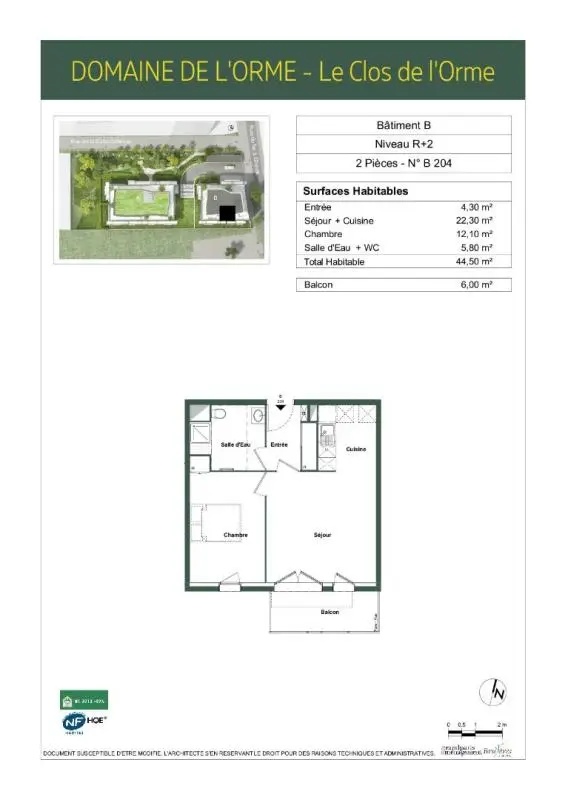 Appartement Rue de la Butte Bellevue à Bruyères-le-Châtel
