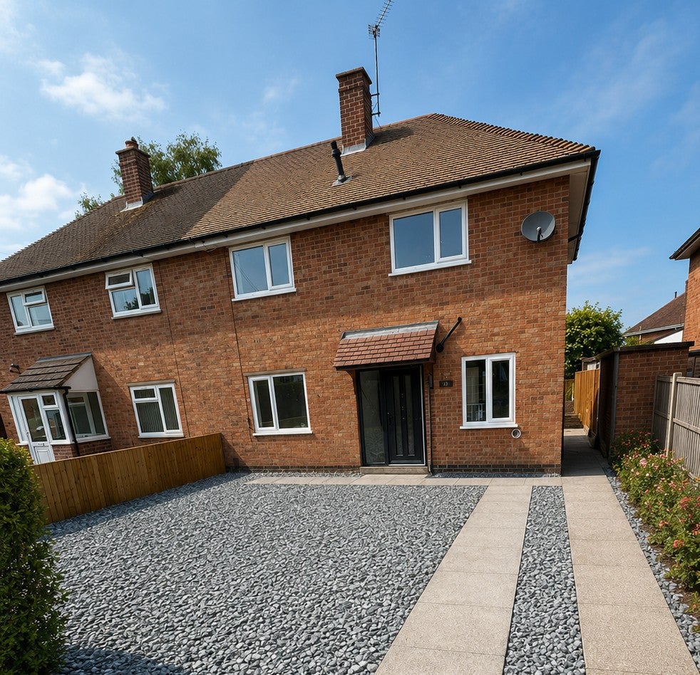 House Poplar Road in Charnwood