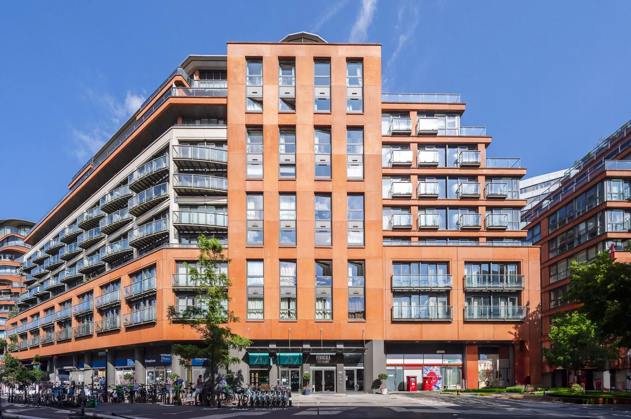 Flat South Wharf Road in City of Westminster