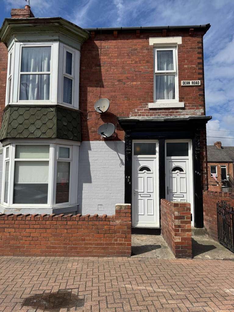Flat Dean Road in South Tyneside