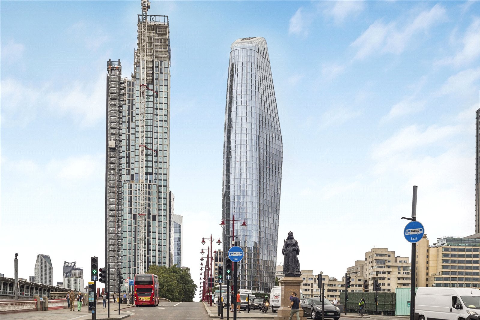 Flat Blackfriars Road in Greater London