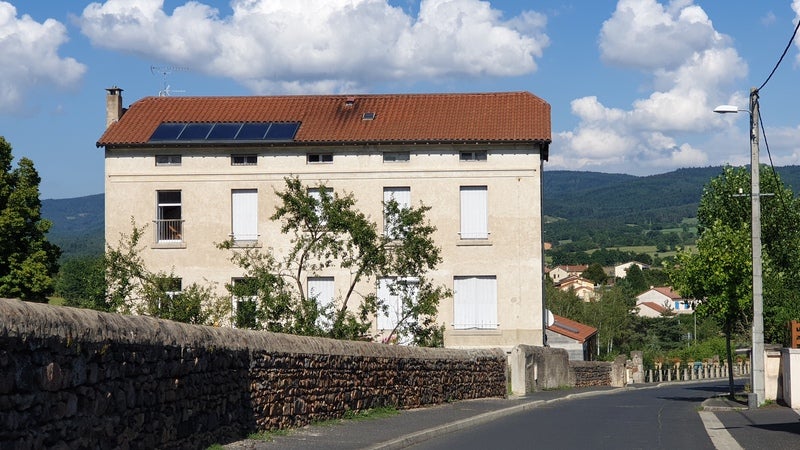Flat Route de Chassagnes in Paulhaguet