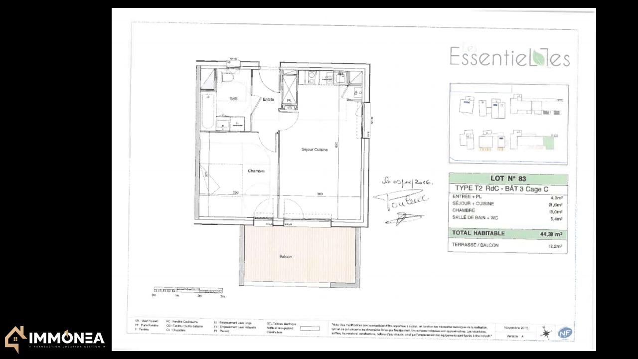 Appartement Allée Georges Brassens à Colomiers