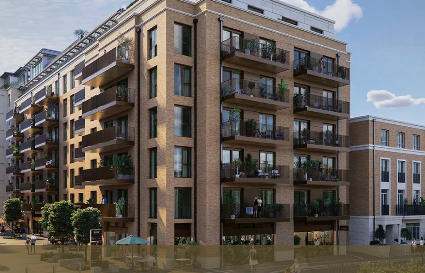 Flat Roland Way in London