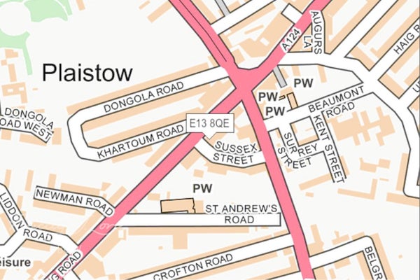 Flat Dongola Road in London