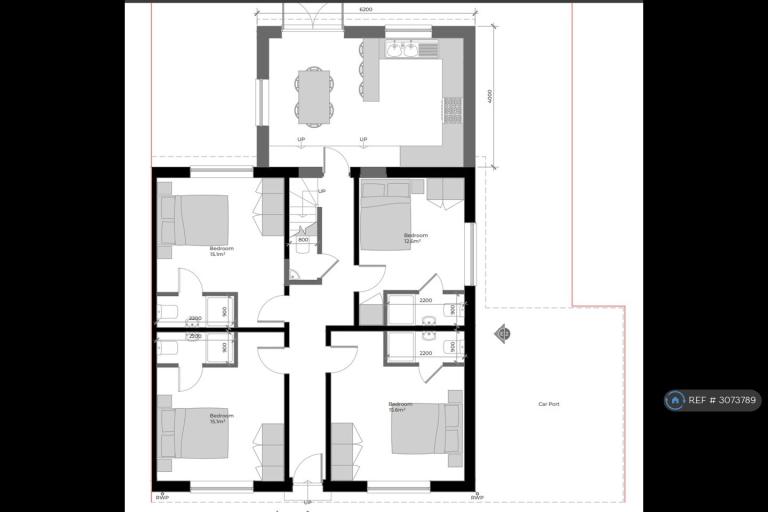 Room Fremantle Road in Greater London