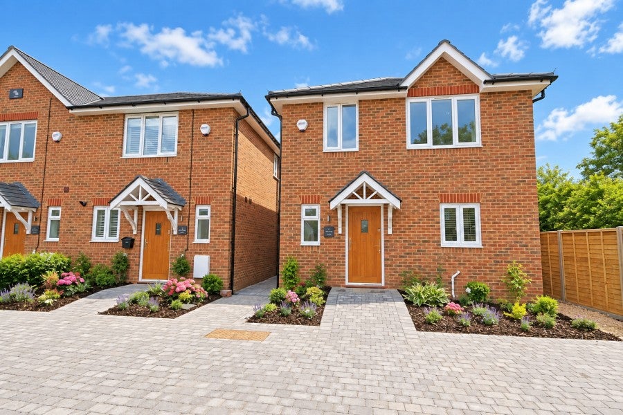 House Woodham Lane in Borough of Runnymede