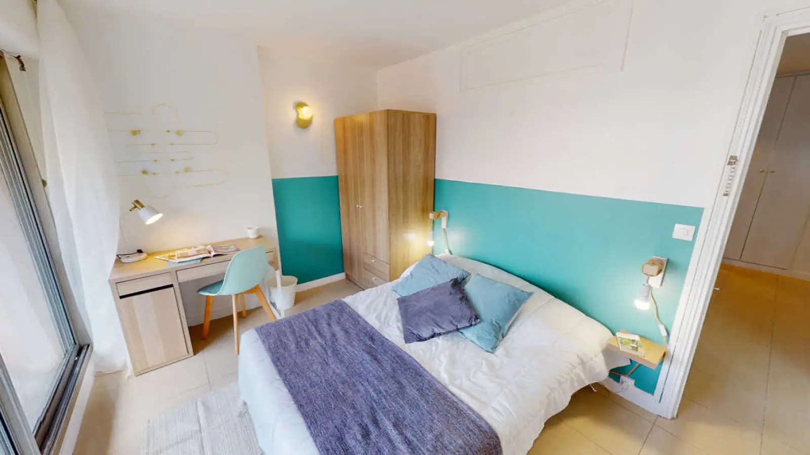 Room Allée des Eiders in Paris