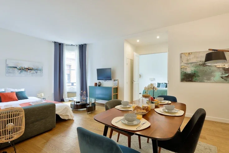 Flat Rue Pergolèse in Paris