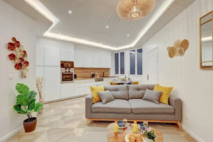 Flat Rue Meslay in Paris
