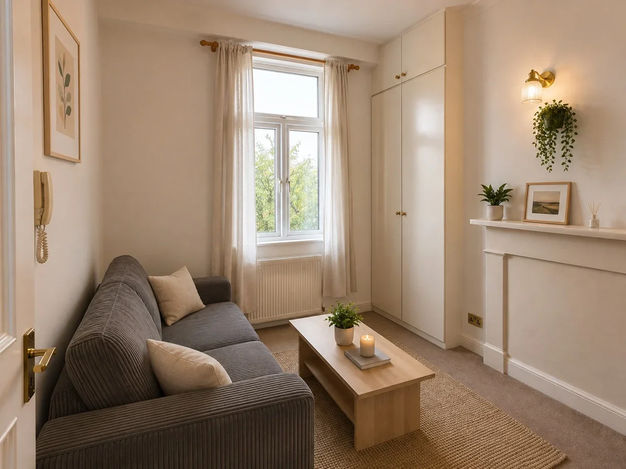 Flat Greyhound Road in Greater London
