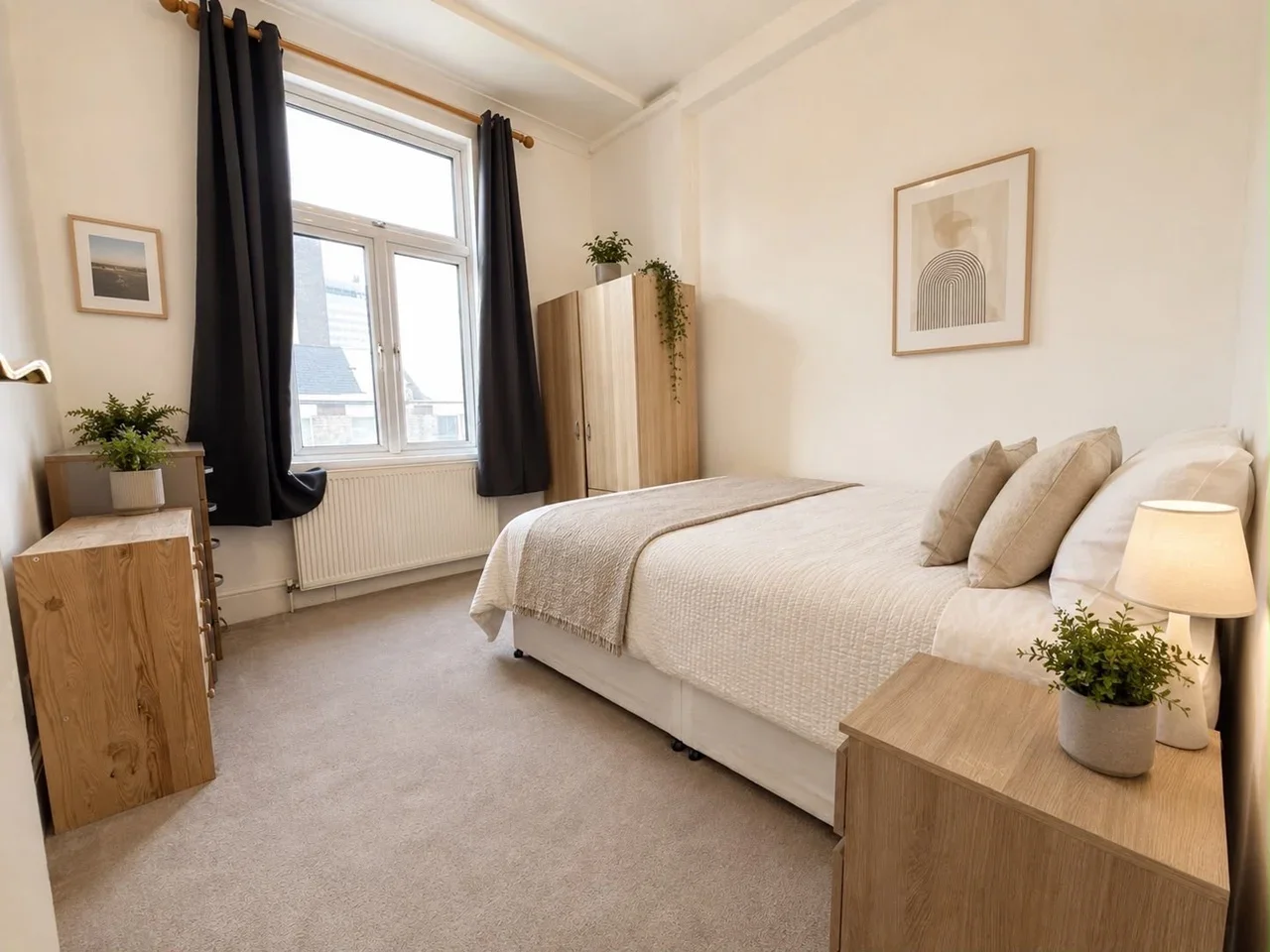Flat Greyhound Road in Greater London