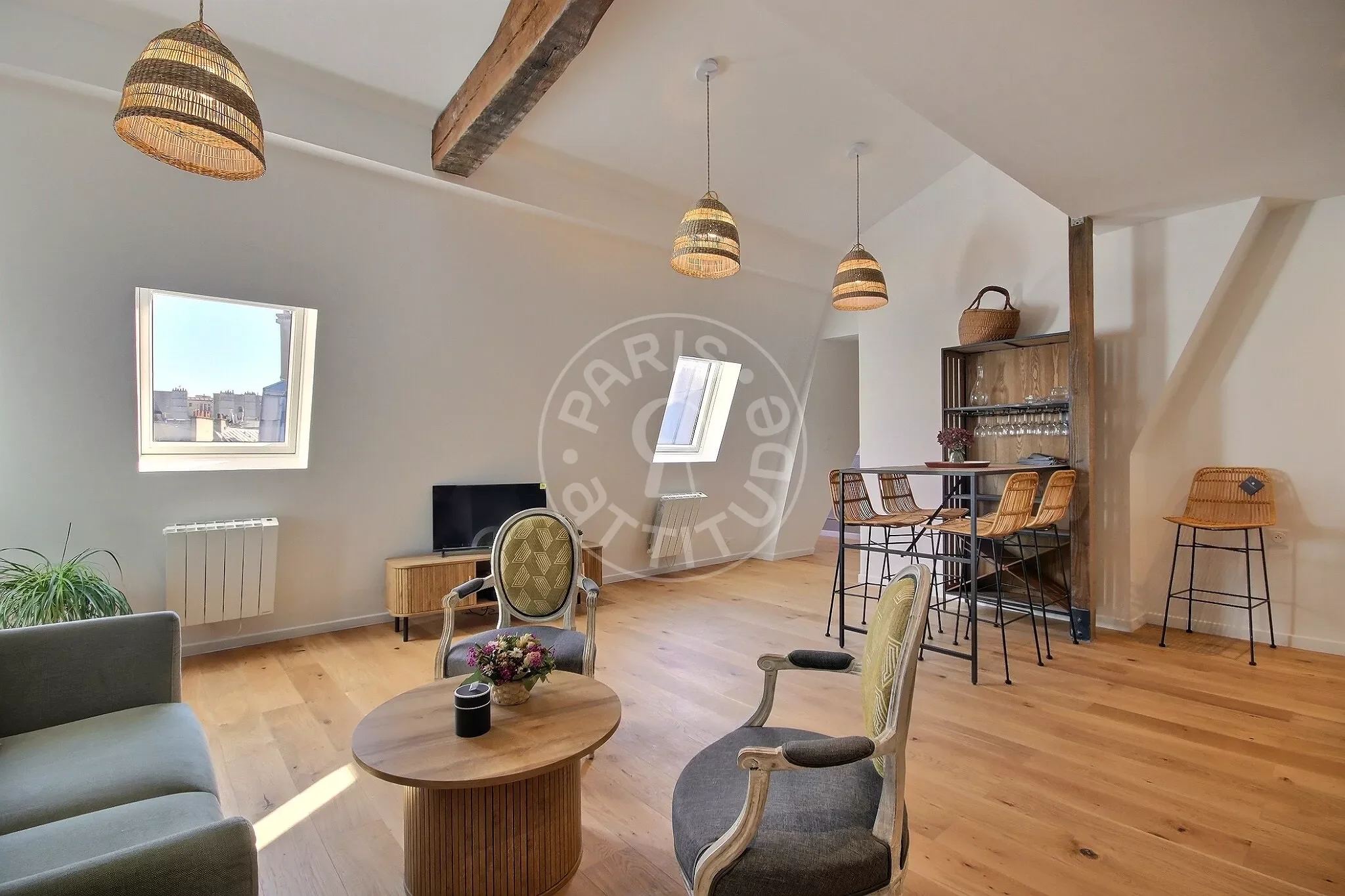 Appartement Rue La Fayette à Paris