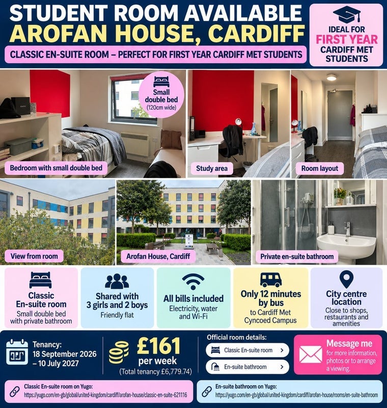 Room Vere Street in Cardiff