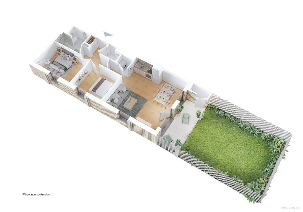 Appartement Boulevard Adrienne Bolland à Avrillé