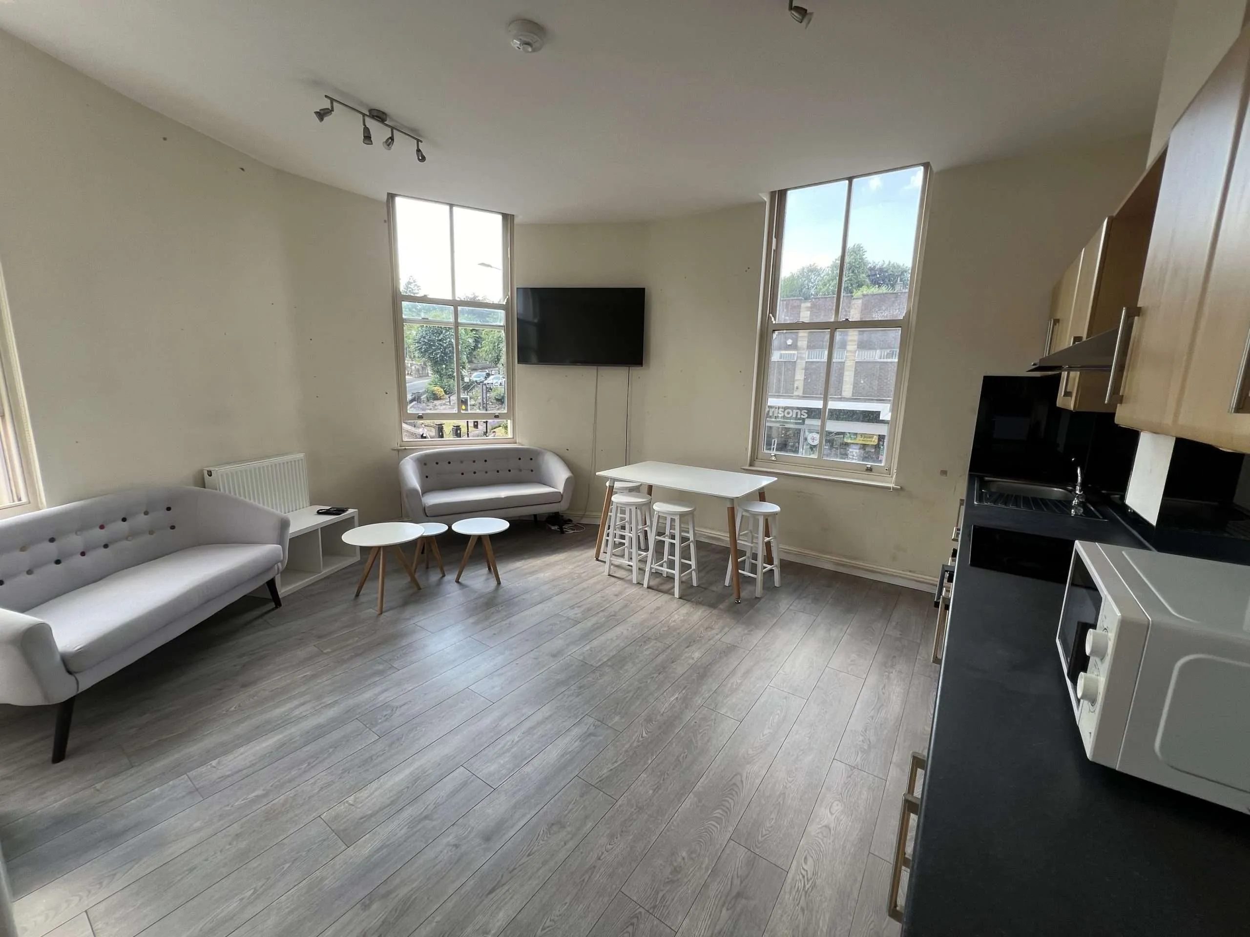 Flat Glossop Road in Sheffield