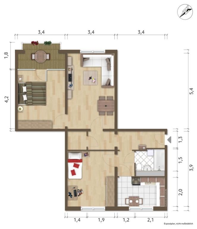 Wohnung Liselotte-Herrmann-Straße in Hoyerswerda