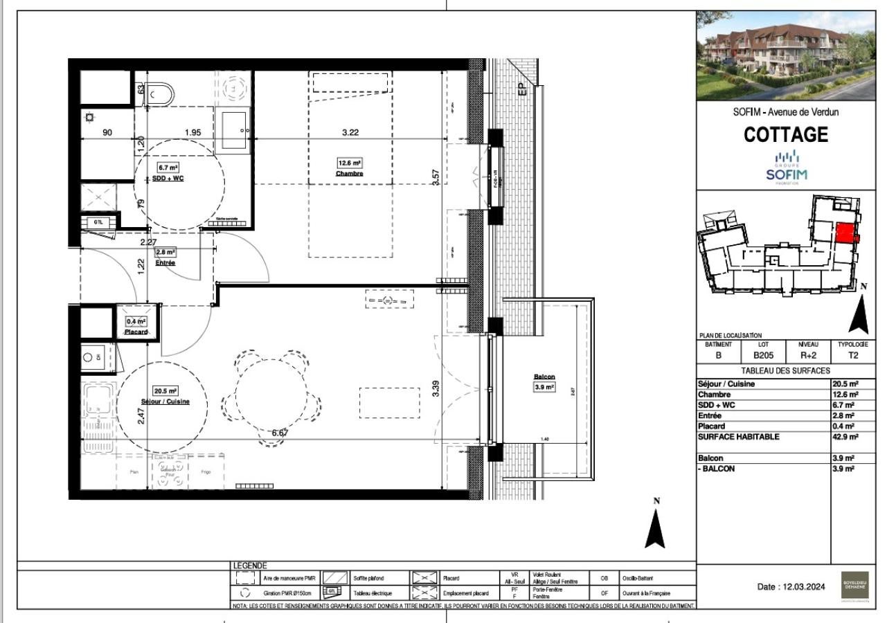 Flat Rue Henri Elby in Berck