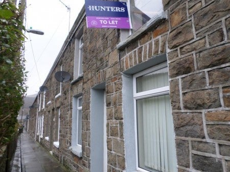 House Blaenogwr Terrace in Nant-y-moel