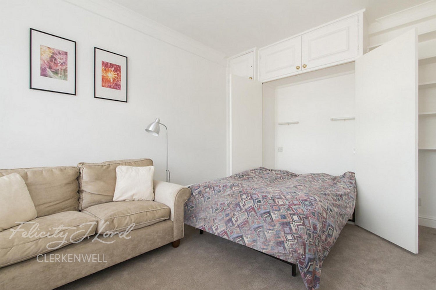 Flat Fetter Lane in City of London