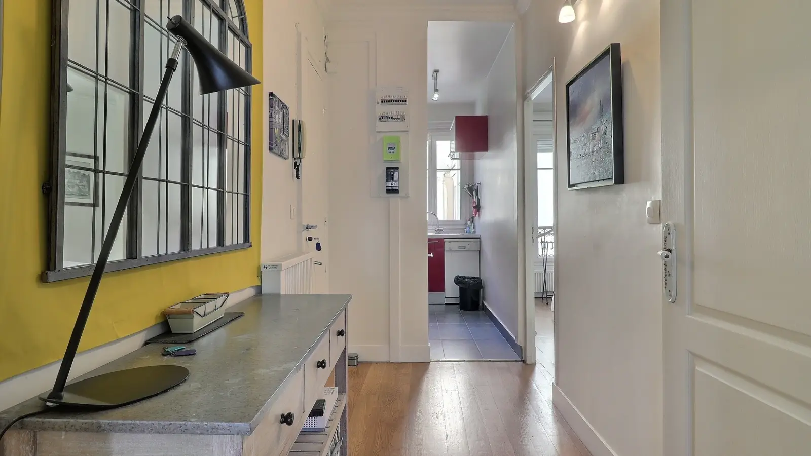 Flat Rue Legendre in Paris