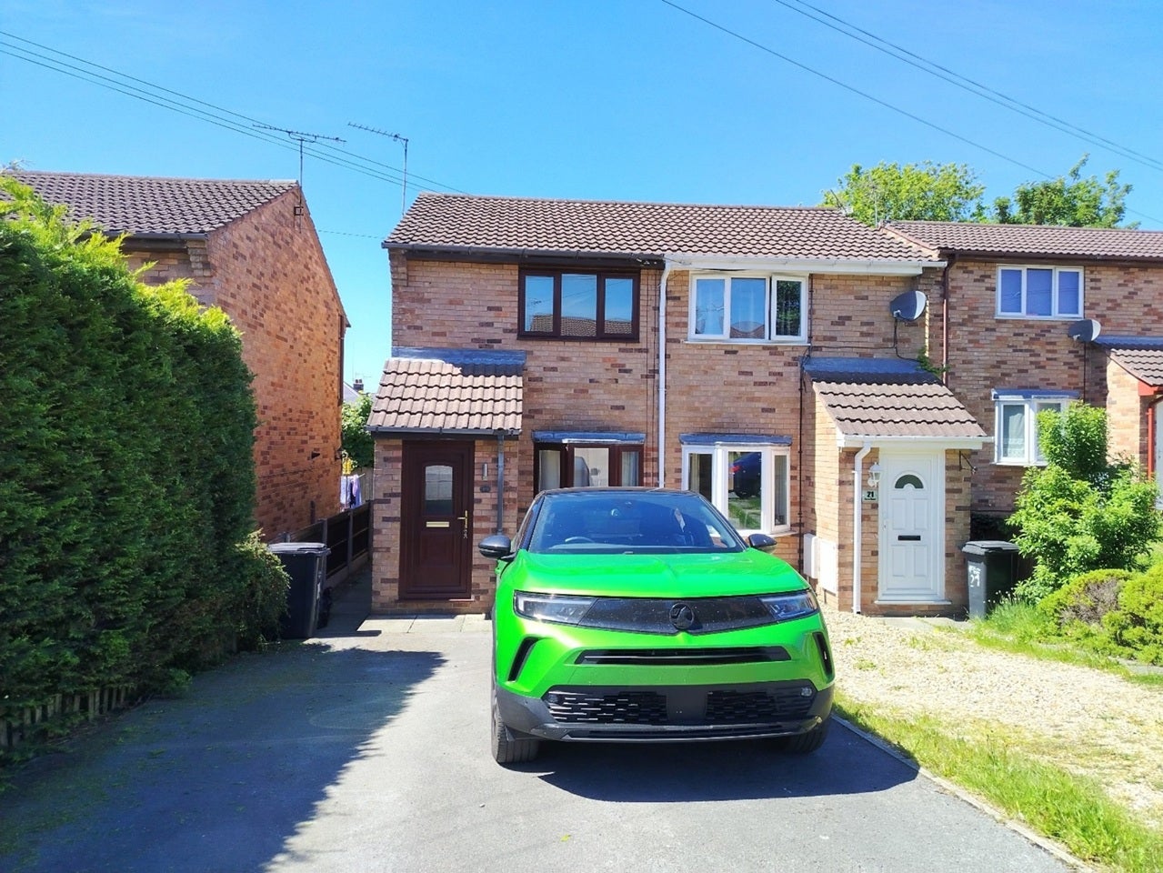 House Farm Road in Buckley