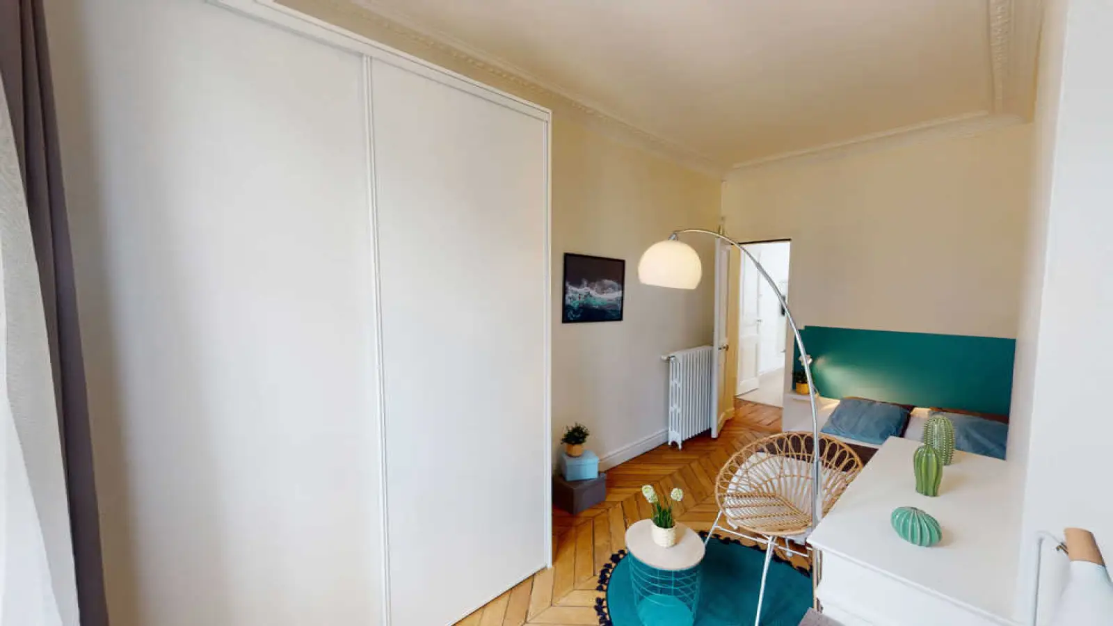 Chambre Rue Las Cases à Paris