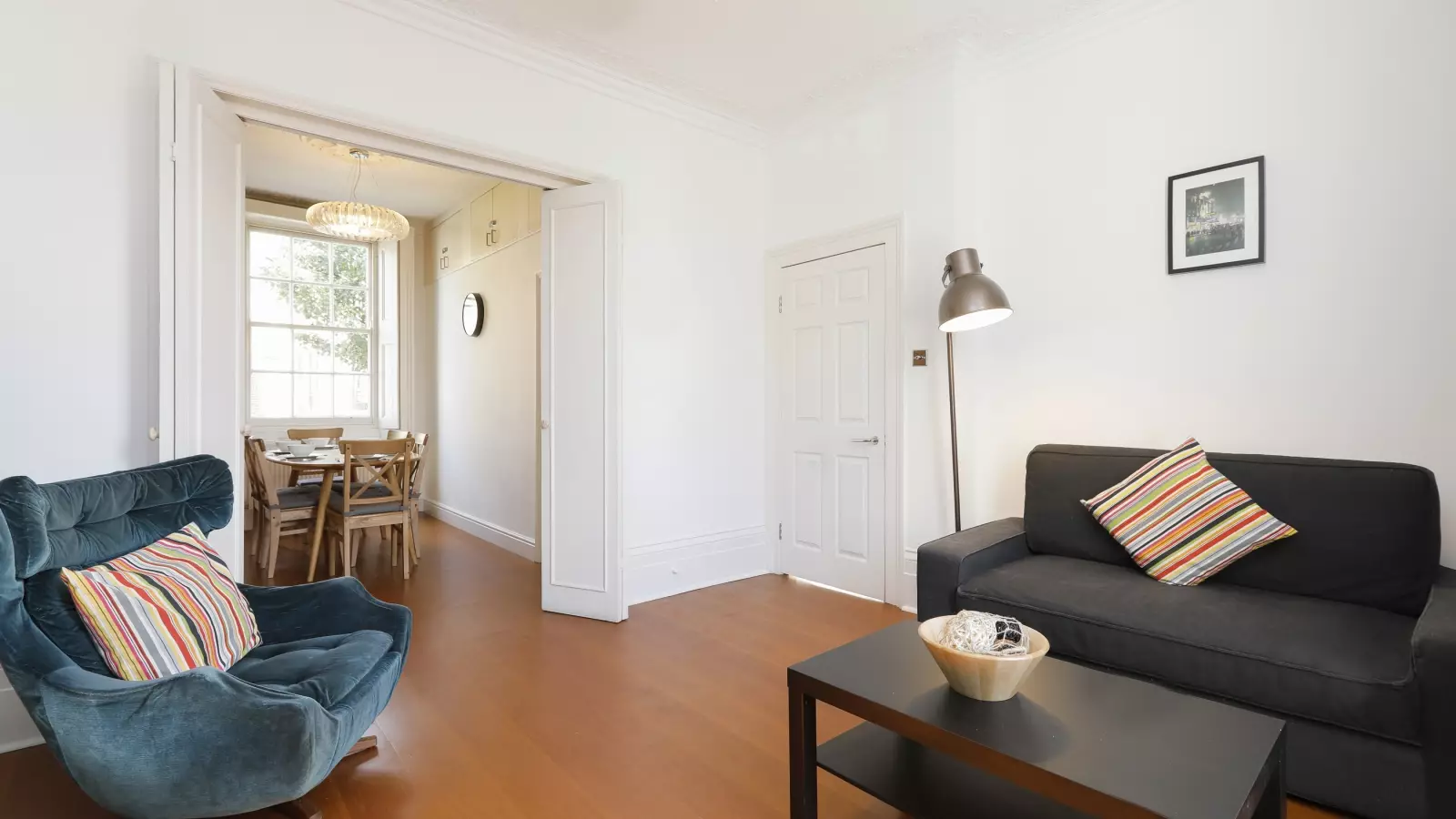 Flat Delancey Street in Greater London