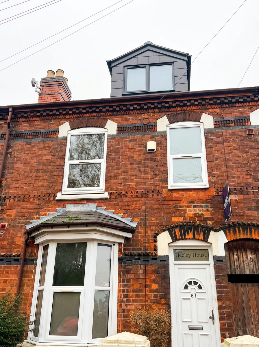 House Heeley Road in Birmingham