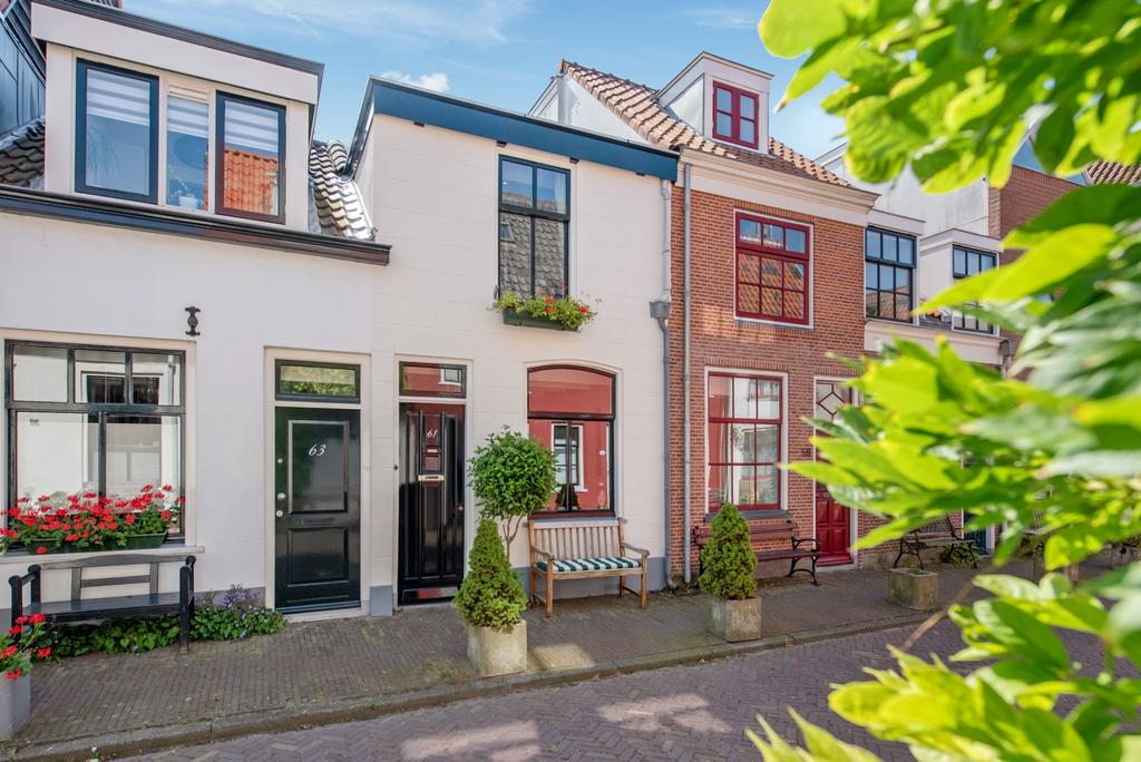 Huis Doelenstraat 61 in Delft