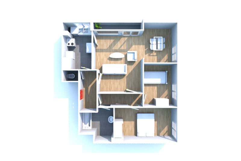 Flat Rue de Roanne in Elbeuf