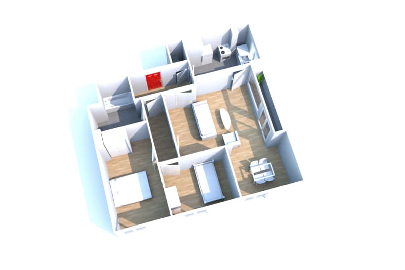 Flat Rue de Roanne in Elbeuf