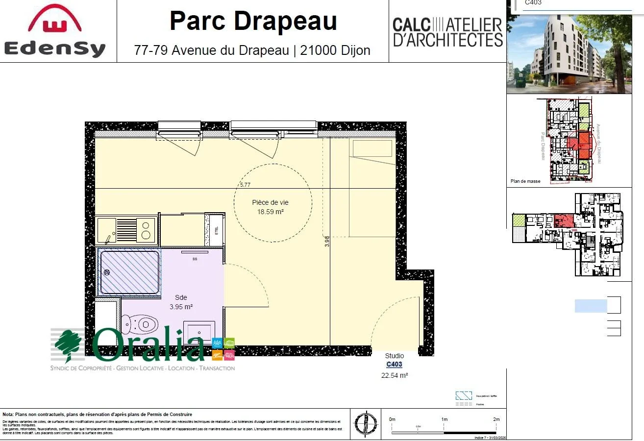 Flat Avenue du Drapeau in Dijon