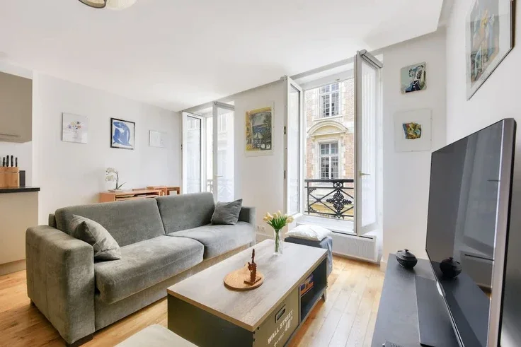 Flat Rue Montgolfier in Paris
