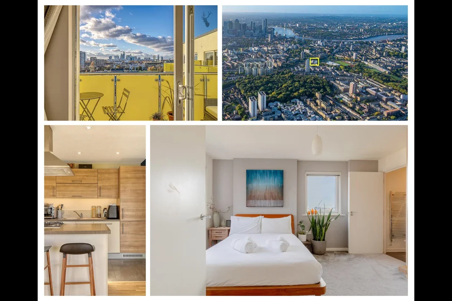 Flat Wager Street in Greater London