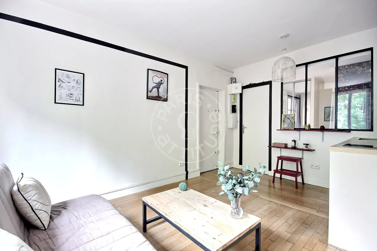 Flat Rue Miollis in Paris