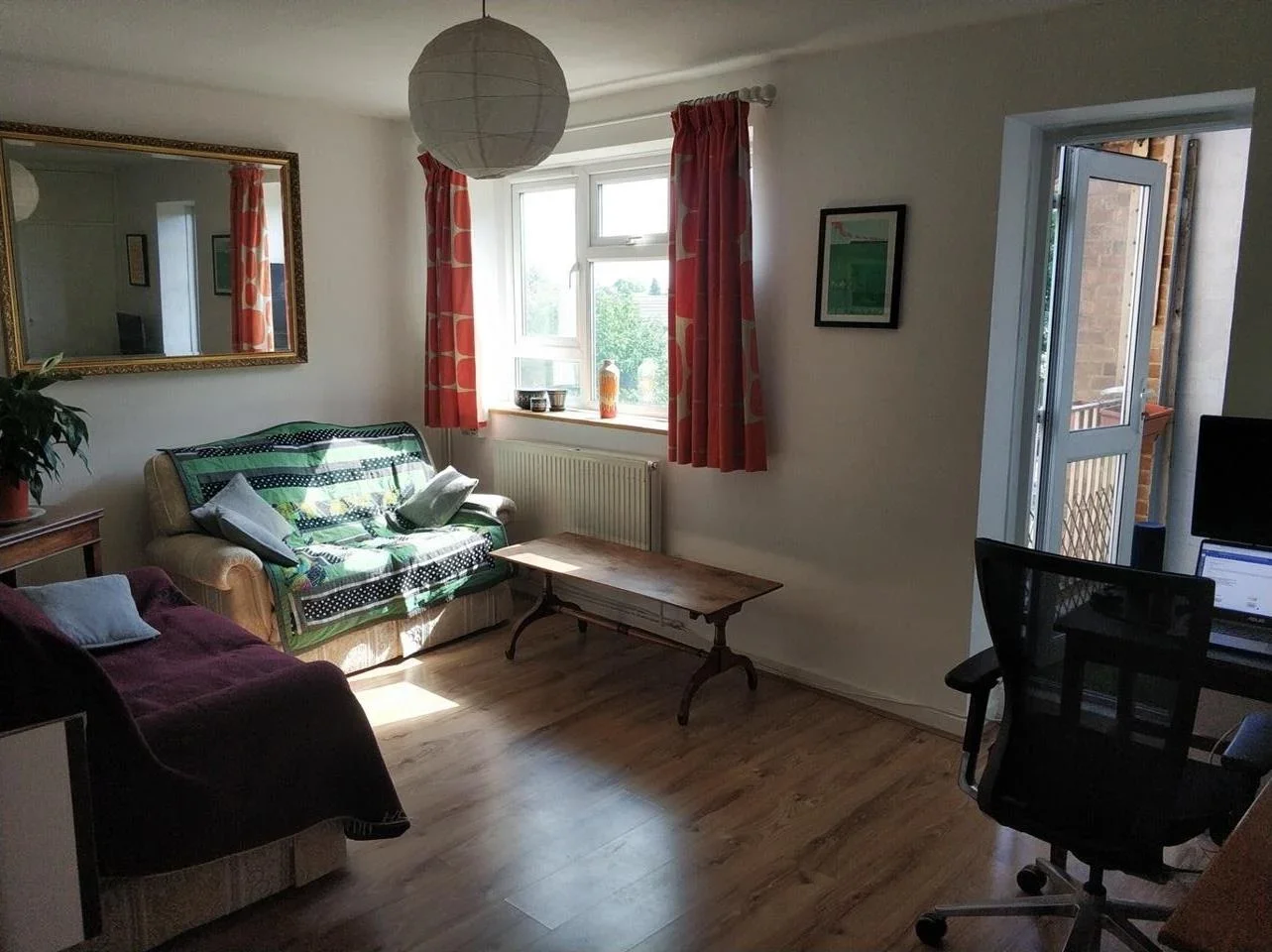 Flat Clapton Common in Greater London