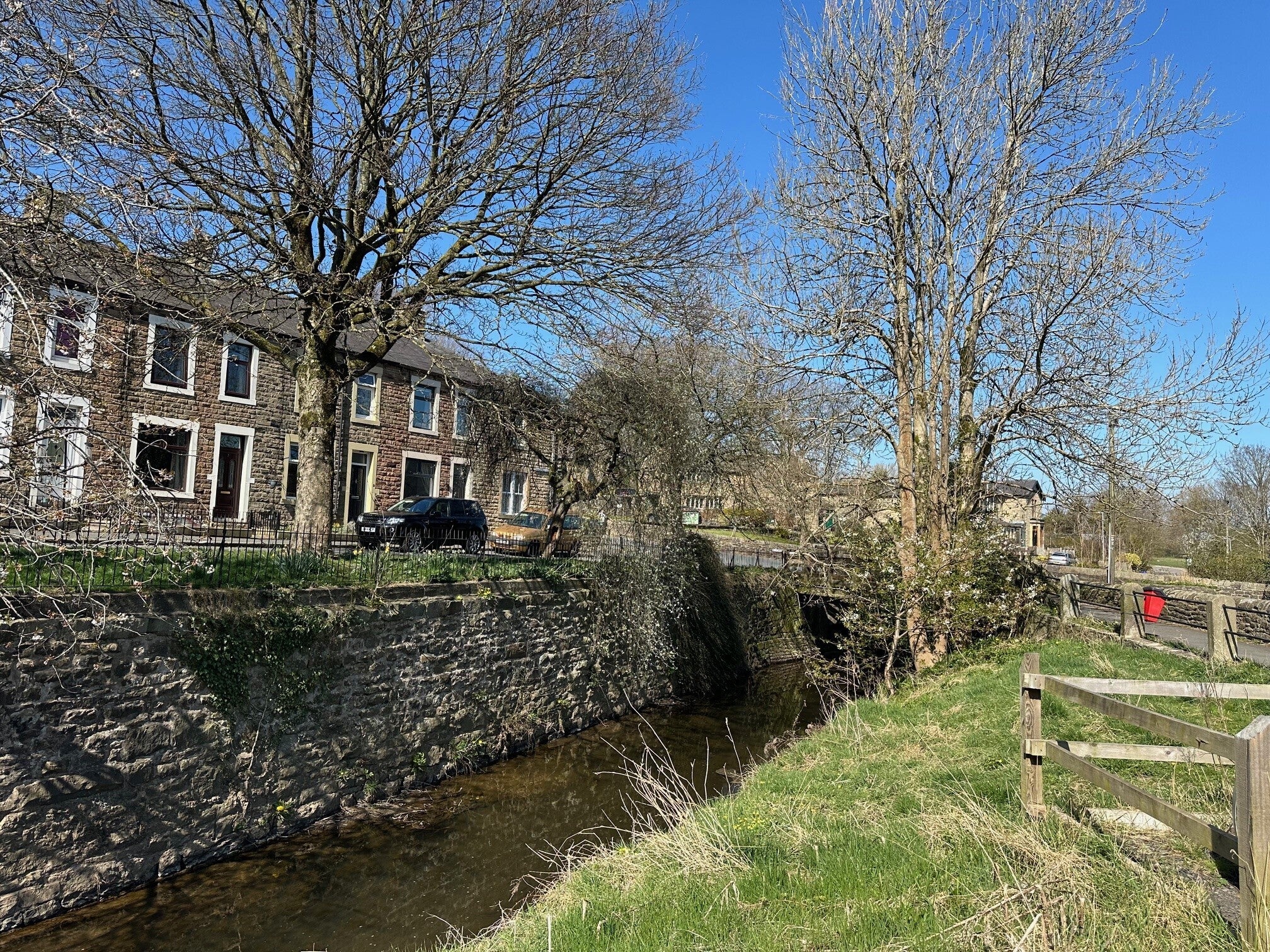 Flat School Lane in Borough of Pendle