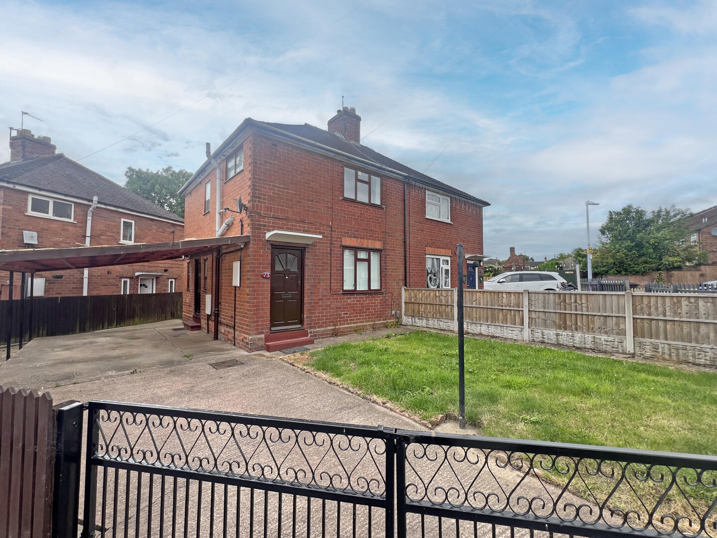 House Portley Road in Dawley