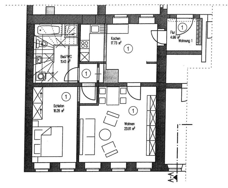 Wohnung Brüderstraße in Hainichen