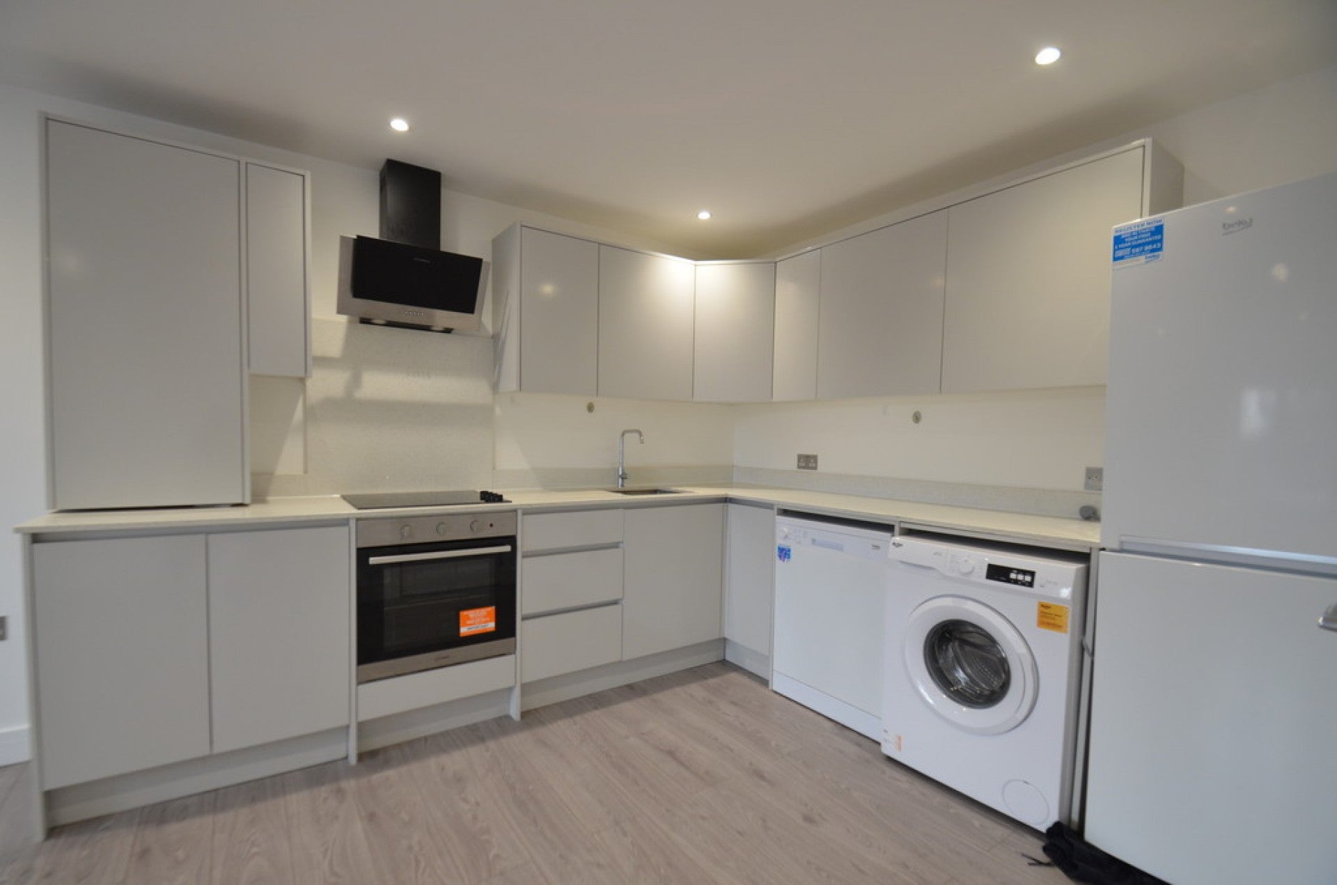 Flat Station Crescent in Borough of Spelthorne
