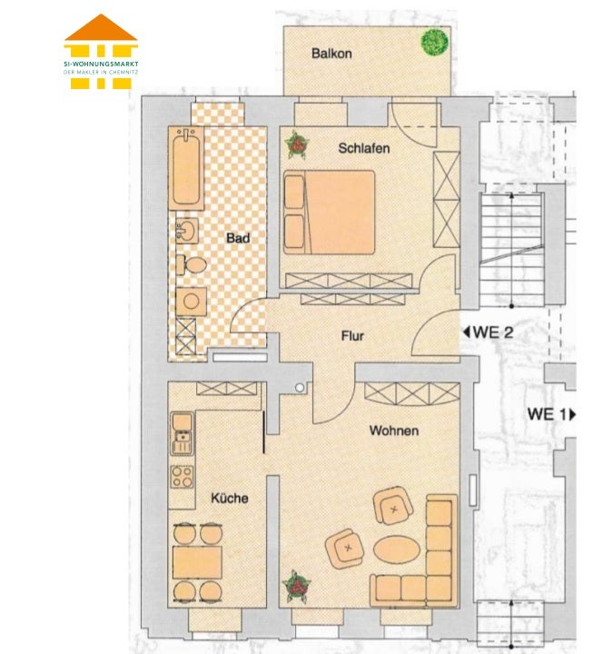 Wohnung Dorotheenstraße in Chemnitz