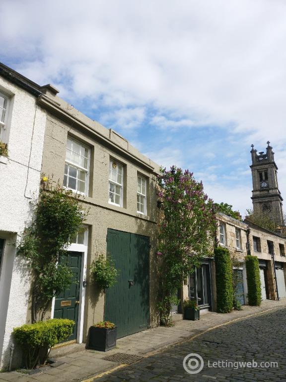 House Circus Lane in City of Edinburgh