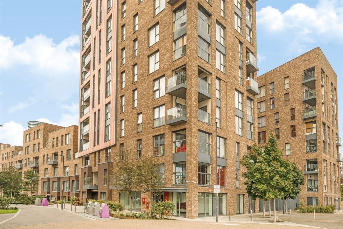 Flat River Barge Close in Greater London