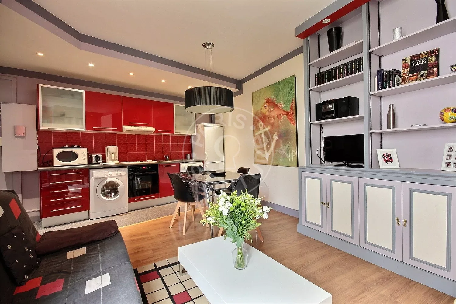 Appartement Rue de l'Amiral Roussin à Paris