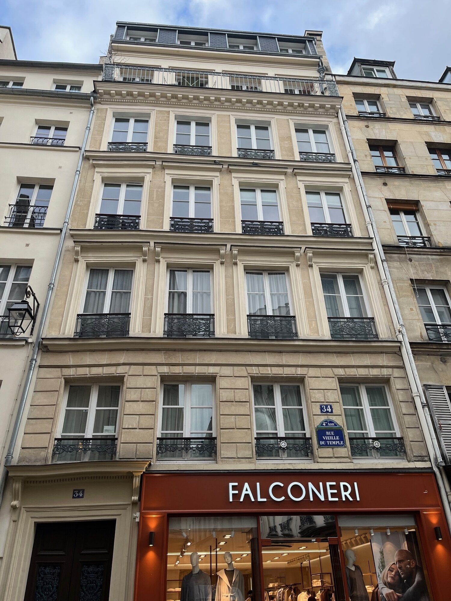 Appartement Rue Vieille du Temple à Paris