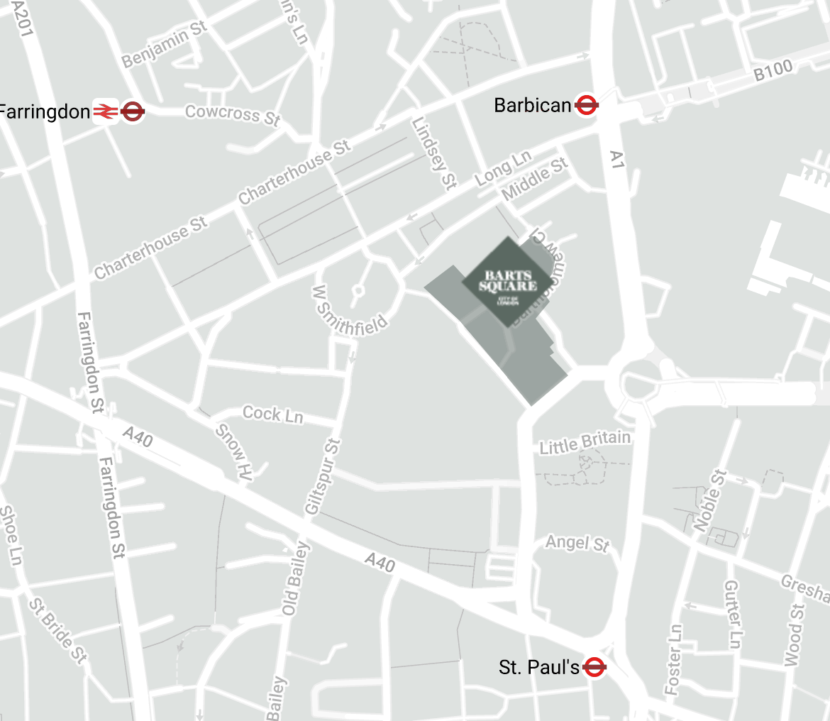 Flat West Smithfield in City of London