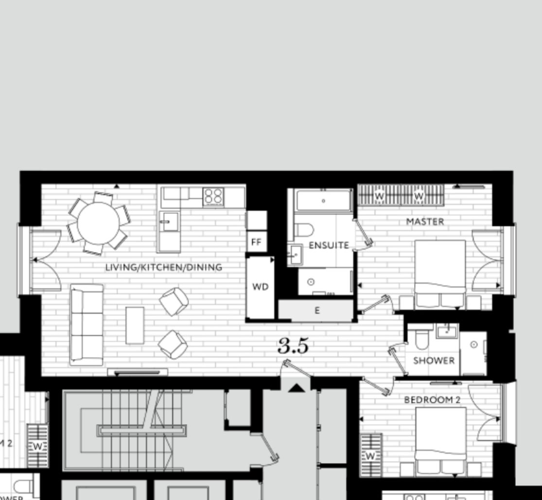 Flat West Smithfield in City of London